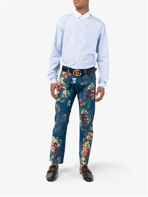 gucci floral trousers|gucci sweatpants men's.